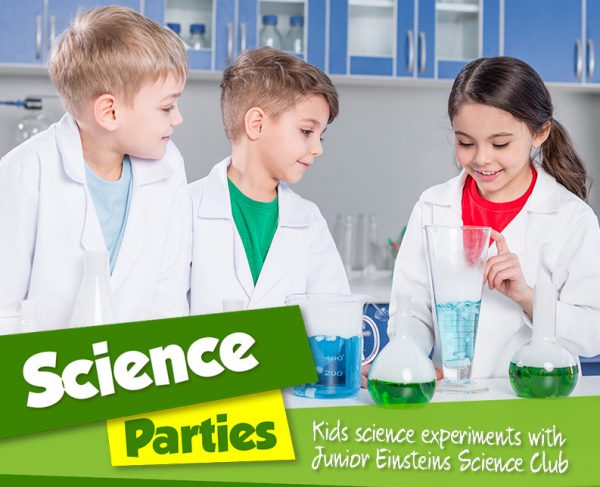 Science Birthday Party Galway - Junior Einsteins Science Club