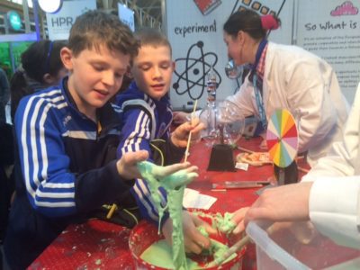 cornflour slime recipe from Junior Einsteins