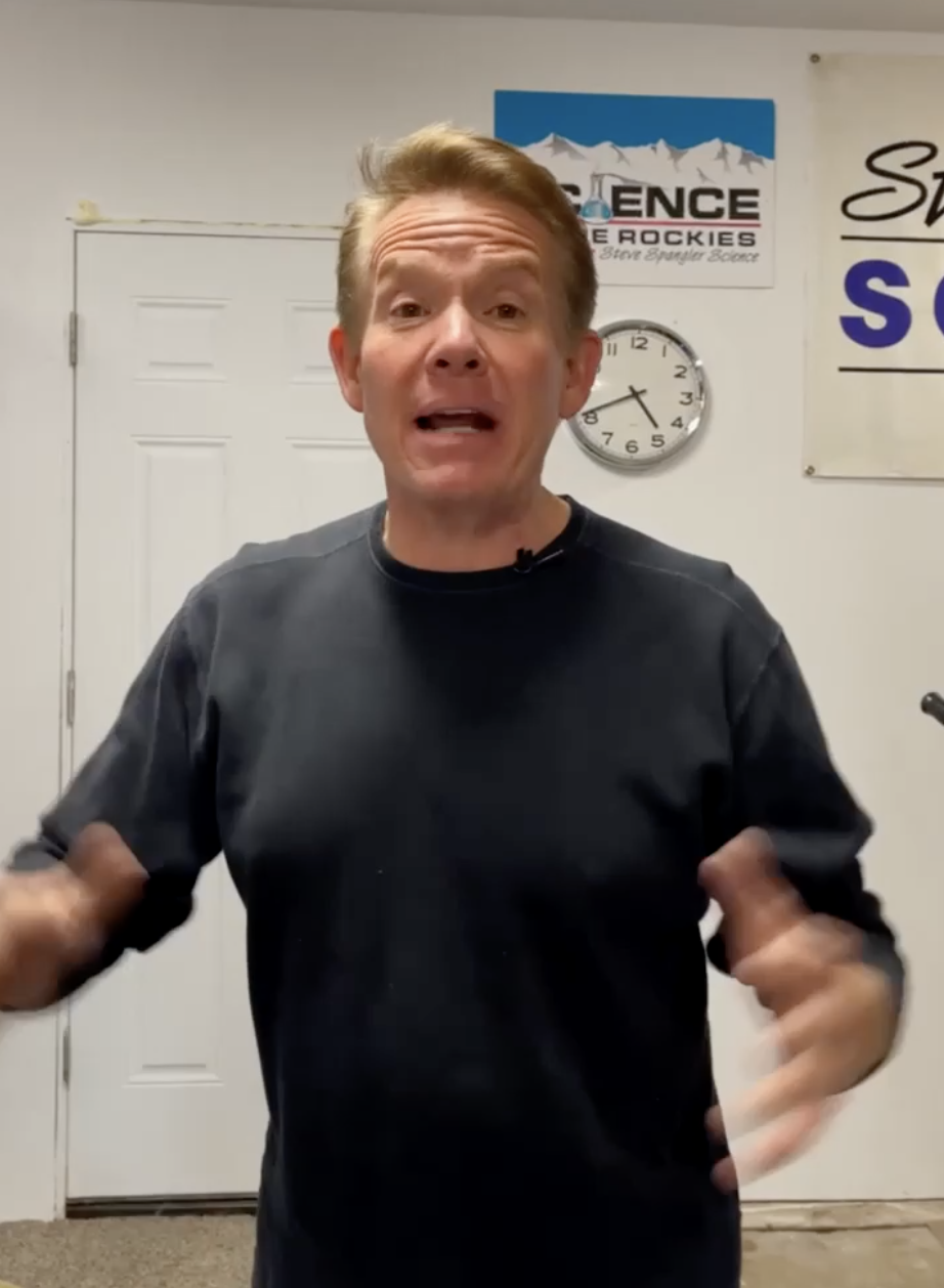 Steve Spangler has a special message for all of our 'Junior Einsteins'