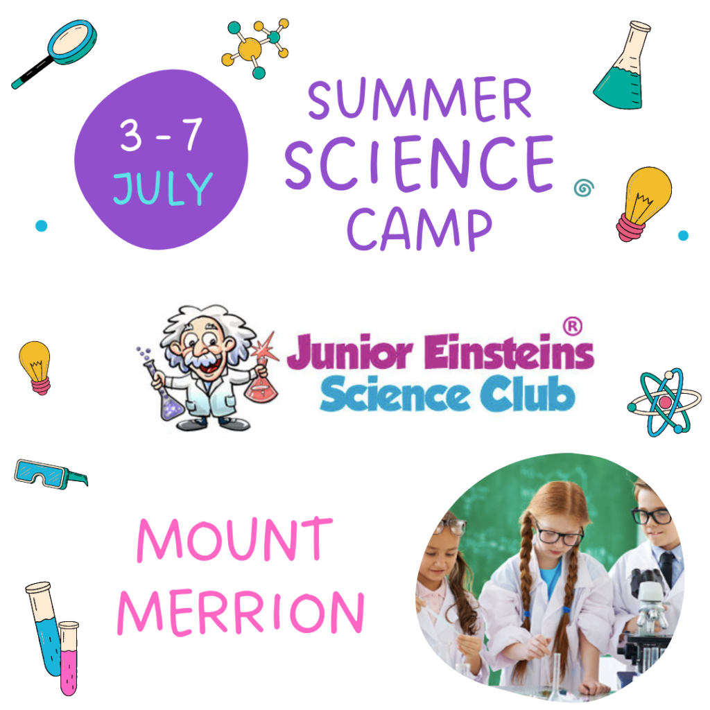 Monday 3rd To Friday 7th July 2023 Mount Merrion Summer Science