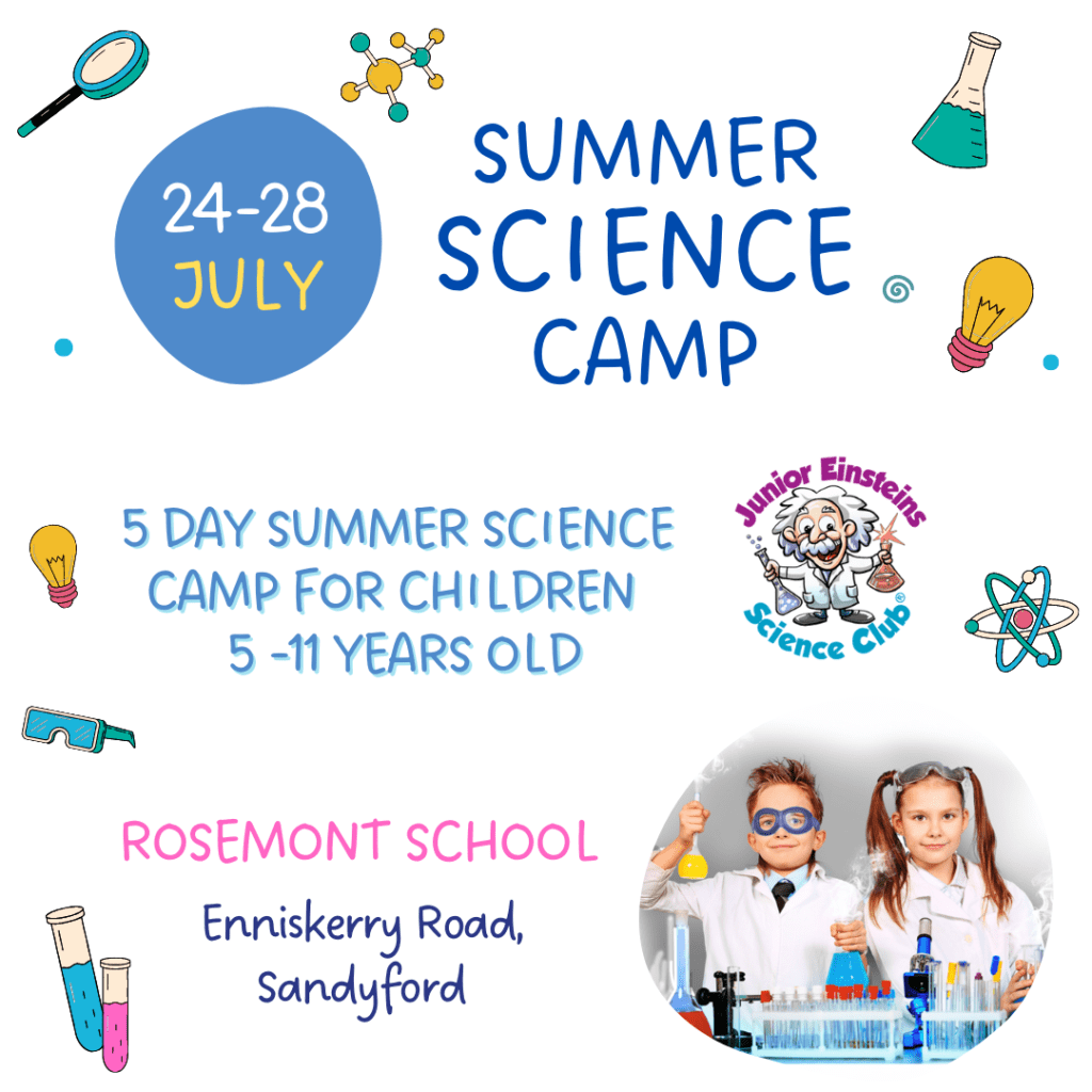 Science Camps List Junior Einsteins Science Club