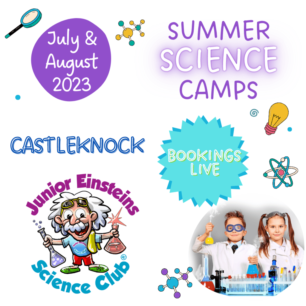 Castleknock Science Summer Camp (24th to 28th July)