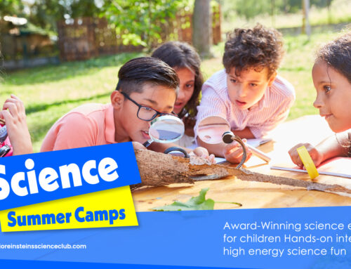 A Fun and educational way to keep your kids engaged over the school holidays and weekends! Junior Einsteins Science Camps for primary school kids