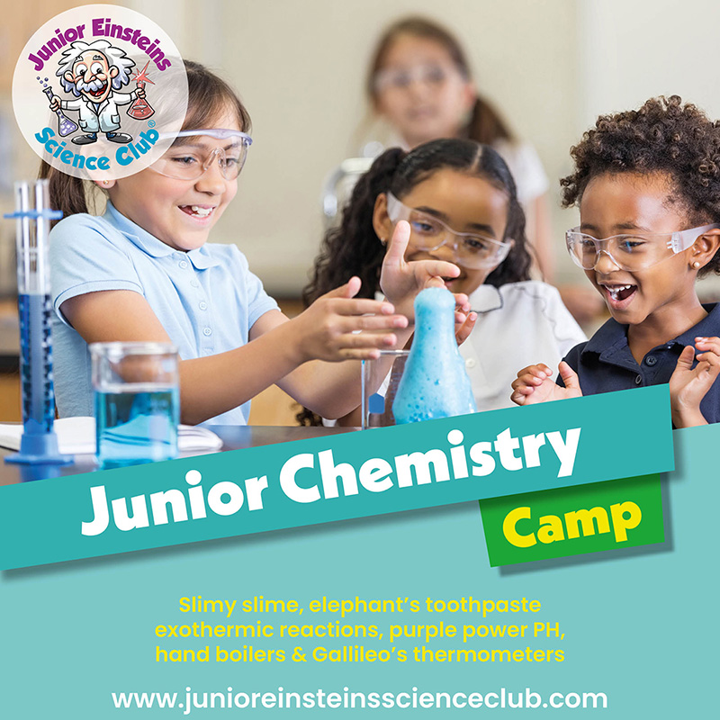 Kids having fun at Science Camp for children