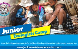 Teaching Kids to Be Eco-Warriors at our famous Junior Einsteins Science Summer Camps