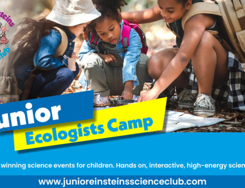 Teaching Kids to Be Eco-Warriors at our famous Junior Einsteins Science Summer Camps.