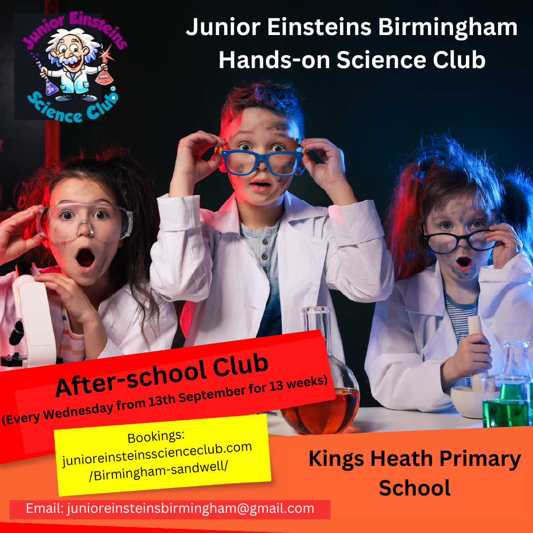 After-school Science club Kings Heath Primary School Birmingham