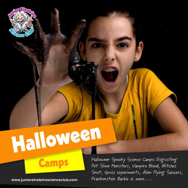 Science Camps for children. Halloween Camps