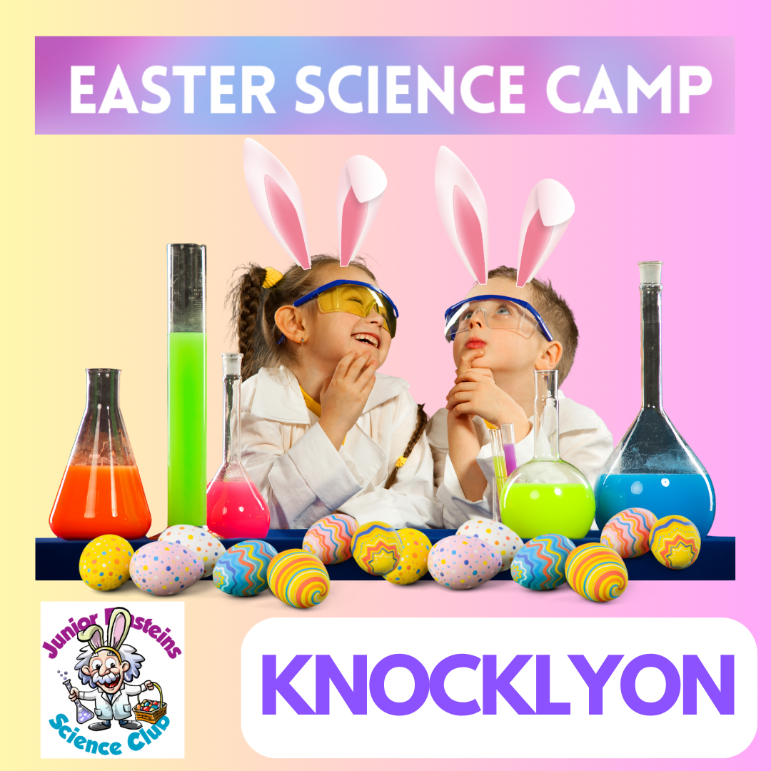 Knocklyon - Easter Science Camp for kids-egg-speriments -Wednesday 27th March (9:30am -1:30pm)