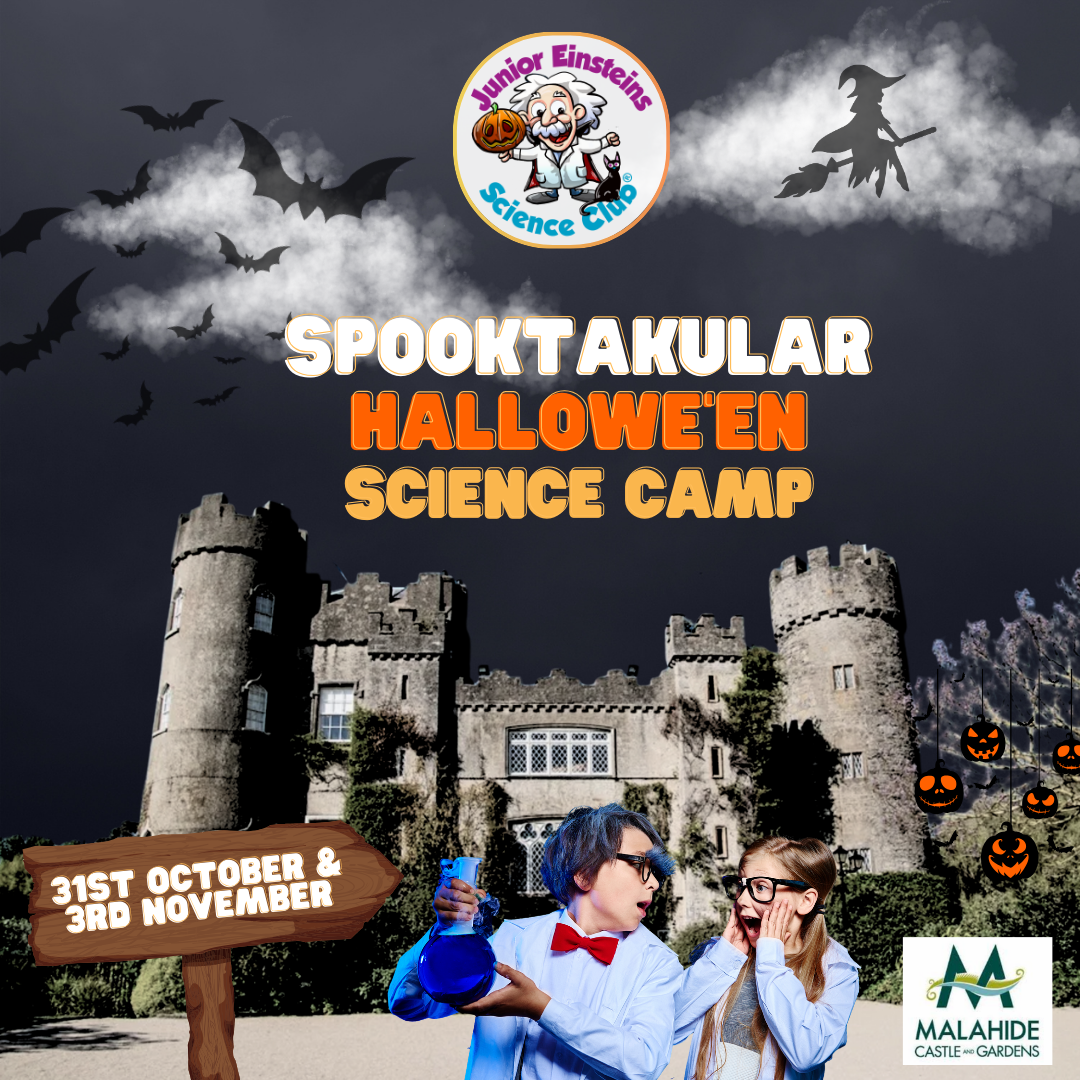 Malahide Castle Dublin- Spooktalukar Science Halloween Camp (Friday 3rd November 9:30am -1:30pm)