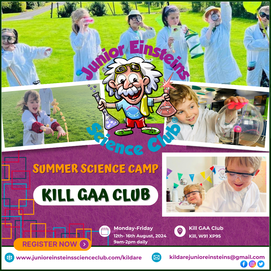 Kill GAA Club, Science Summer Camp for Kids Kildare