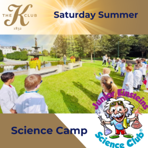 The K Club Saturday Science Summer Camp for Kids Kildare