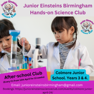 After-school Science club Birmingham