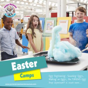 Egg-citement at Easter Camps 2024 with Junior Einsteins Science Club®!