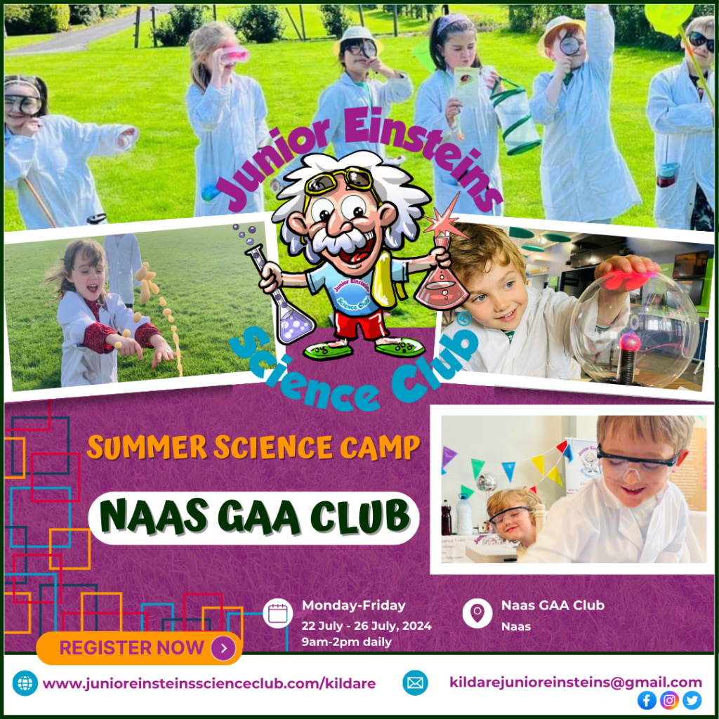 Naas Science Summer Camp for kids Kildare