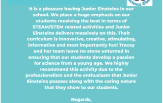 Junior Einsteins Partners with Nord Anglia International School Dublin