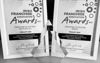 Celebrating Success: Junior Einsteins Science Club® Triumphs at the Irish Franchise Association Awards 2024