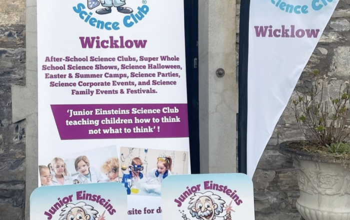 James Murtagh franchise owner of Junior Einsteins Science Club® in County Wicklow Ireland