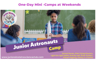 Explore Our One-Day Mini-Camps All About Science at Weekends!