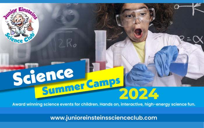 Junior Einsteins Science Club Summer Camps 2024! Toronto Durham Region and Peterborough, Ontario, Canada