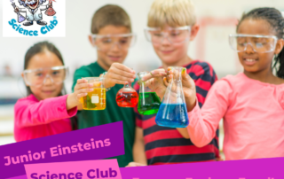 Explore the World of Science with Junior Einstein's Science Club!