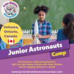 Junior Astronauts Science camp for kids Kedron United Church Oshawa Ontario Canada 7th June