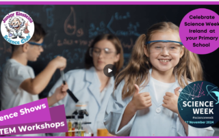 Celebrate Science Week in Dublin, Meath, Westmeath, Kildare, Wicklow, Carlow, and Kilkenny with Junior Einsteins Science Club!