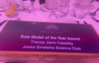 Celebrating Our Founder Tracey-Jane Cassidy MA MSc: Role Model of the Year 2024 Women in STEM Awards