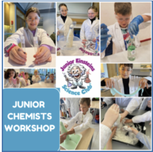 Mullingar, Westmeath - Junior Chemists Workshop for kids - at Belvedere House, Mullingar - Saturday 2nd November 1