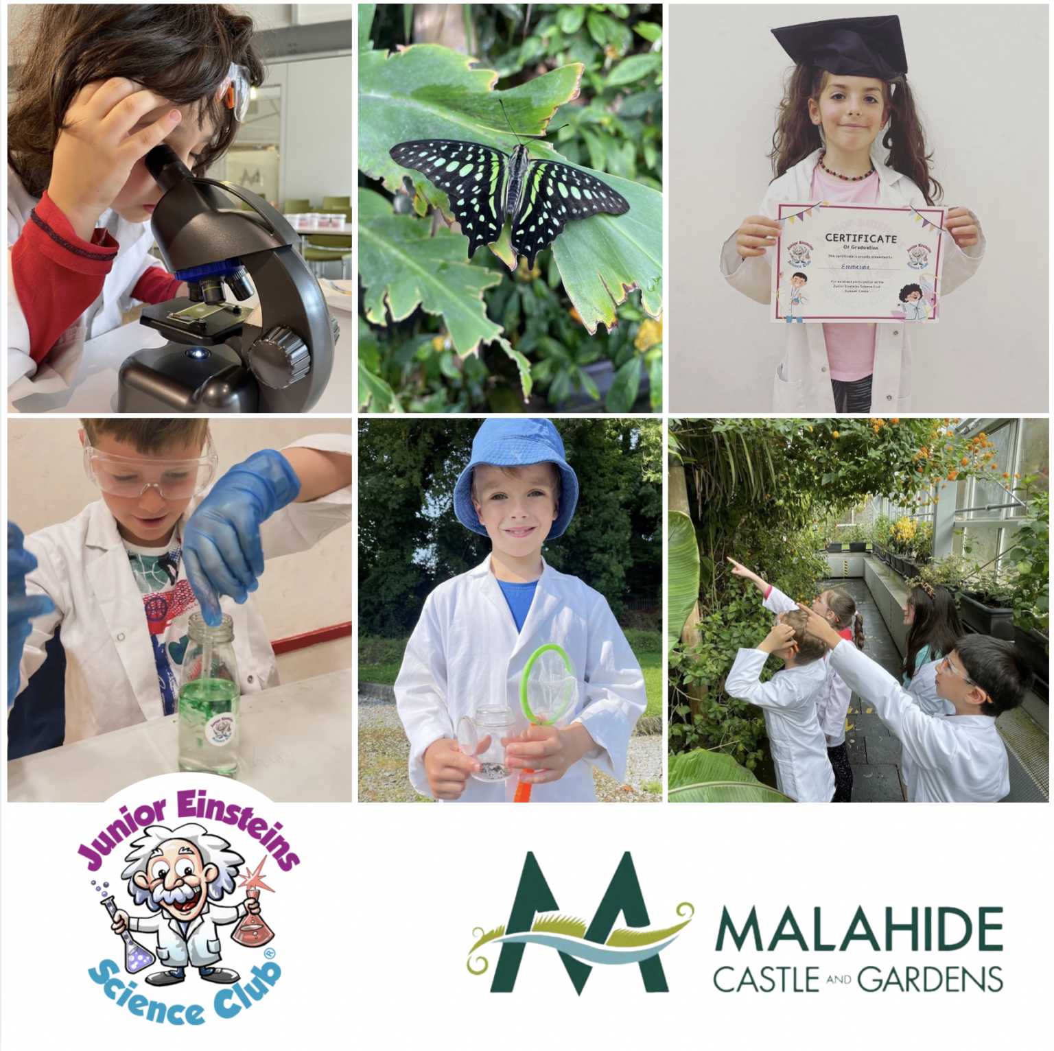 Malahide Castle & Gardens, Dublin Science Midterm Camp for kids