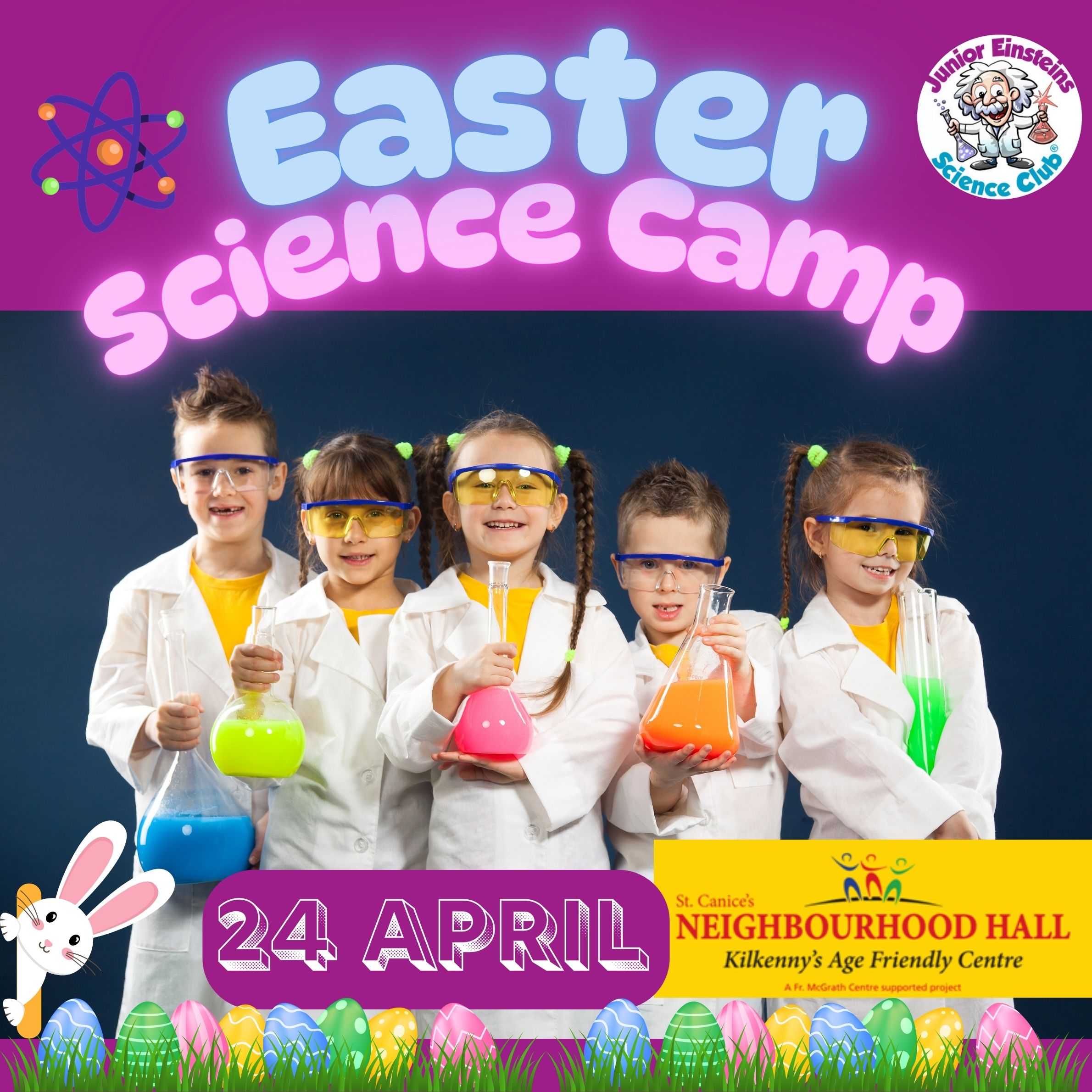Science Easter Camp for kids - St. Canice's Neighbourhood Hall 24 April 2025