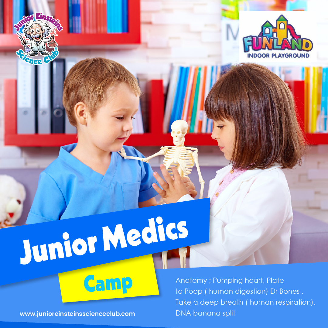 Science Medics Camp for Kids Funland Indoor Playground Ontario Canada 10th March