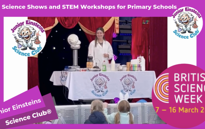 Explore British Science Week 2025 with Junior Einsteins Science Club!