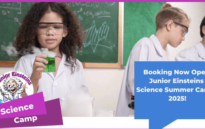 Junior Einsteins Science Club Week-Long Summer Camps!