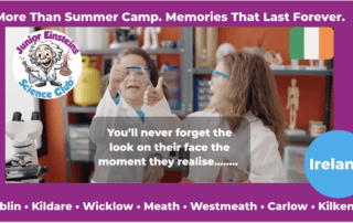 Junior Einsteins Science Summer Camps Across Ireland: More Than Just Science — It's About Confidence, Creativity, and Fun!