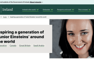 Recognition from the Department of Foreign Affairs and Trade, Ireland