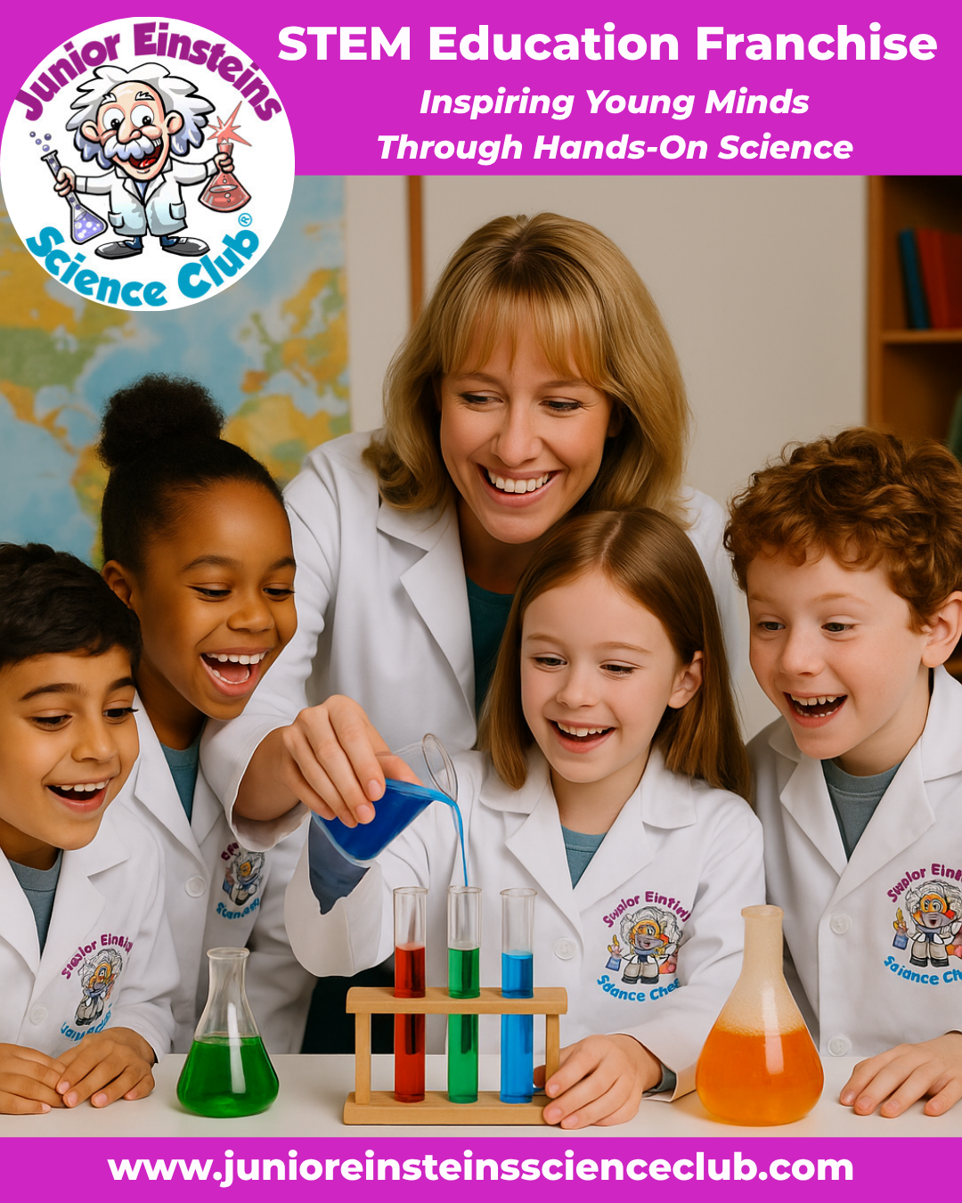 STEM Education Franchise- Build a Business that Inspires the Next Generation of Scientists