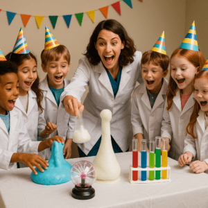 science birthday party Galway