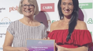 STEM Role model of the year 2024 at the ' STEM Woman of the Year Award 2024