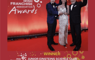 Tracey Jane Cassidy and Junior Einsteins Science Club® wins Leadership in Franchising Award 2026 & International Franchise of the Year 2026