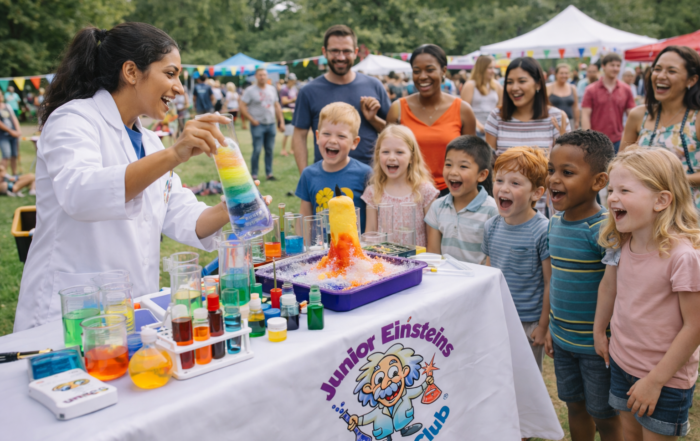 Junior Einsteins Science Club ® bring the wow factor this summer to your festival or community day