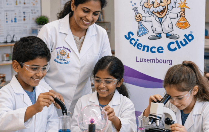 Welcome to Junior Einsteins Science Club® Luxembourg