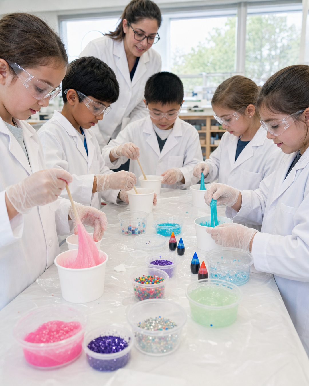 Waiting List for OOBLEK SLIME SESSION 10AM – 10:25AM at Grand Launch of Junior Einsteins Science Club in Luxembourg-FREE family science event