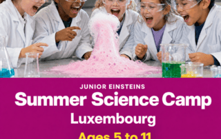 We Heard You, Luxembourg: Bilingual Junior Einsteins Science Club® Camps and Clubs Are Here!