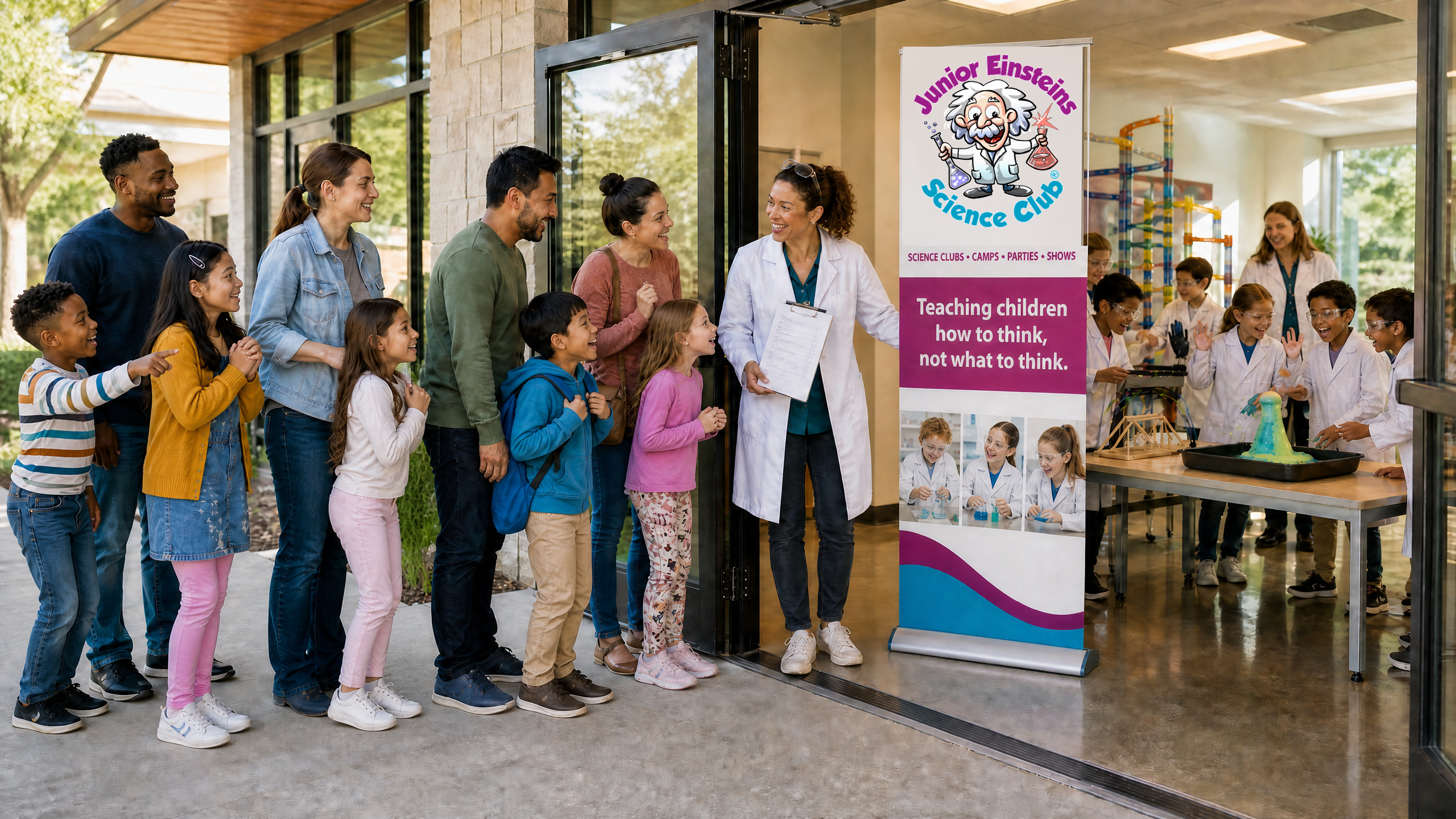 After-School Science Clubs with Junior Einsteins Science Club® Explore • Engage • Empower