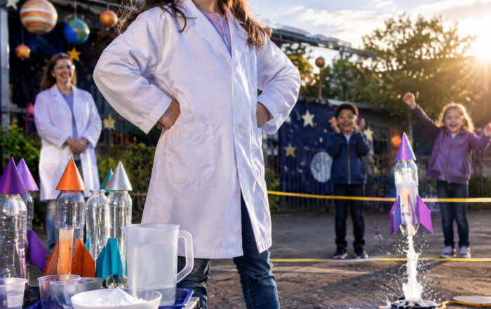 Rocket Revolution Bring Junior Einsteins Science Club to Your School for World Space Week